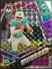 Jaylen Waddle [Purple] #SS-JW Football Cards 2023 Panini Mosaic Swagger Prices