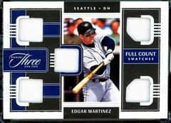 Edgar Martinez #FCS-EM Baseball Cards 2022 Panini Three and Two Full Count Swatches Prices