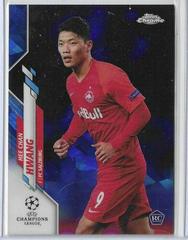 Hee chan Hwang Soccer Cards 2019 Topps Chrome UEFA Champions League Sapphire Prices