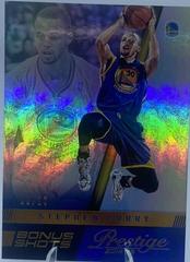 Stephen Curry [Bonus Shots Gold] Basketball Cards 2014 Panini Prestige Prices