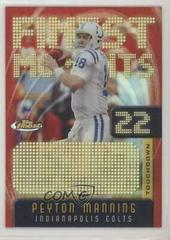 Peyton Manning #FM22 Football Cards 2005 Topps Finest Manning Moments Prices