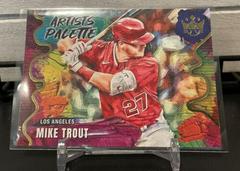 Mike Trout Baseball Cards 2022 Panini Diamond Kings Artist's Palette Prices