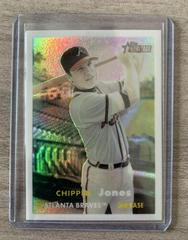 Chipper Jones [Chrome Refractor] Baseball Cards 2006 Topps Heritage Chrome Prices