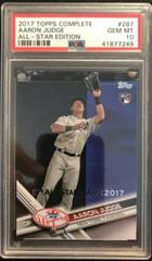 Aaron Judge #287 Baseball Cards 2017 Topps Complete All Star Edition Prices