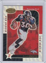 Terrell Davis [2 Star Mirror Red] #112 Football Cards 2000 Leaf Certified Prices