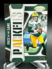 Jordan Love [Gold] #POG-JL Football Cards 2021 Panini Certified Piece of the Game Prices