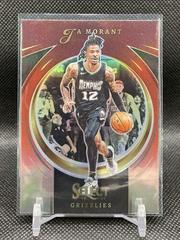 Ja Morant [Red] #8 Basketball Cards 2022 Panini Select Certified Prices