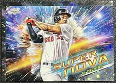 Rafael Devers [Black Eclipse] Baseball Cards 2023 Topps Cosmic Chrome Supernova Prices
