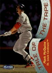 Mark McGwire #332 Baseball Cards 1998 Fleer Prices