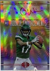 Garrett Wilson [Red] #RE-GW Football Cards 2022 Panini Illusions Rookie Endorsements Autographs Prices