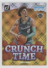 LaMelo Ball [Diamond] #6 Basketball Cards 2022 Panini Donruss Crunch Time Prices