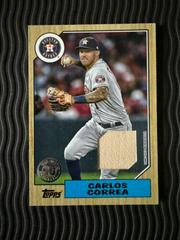 Carlos Correa #87R-CC Baseball Cards 2022 Topps 1987 Relics Prices