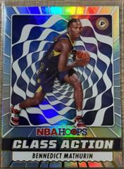 Bennedict Mathurin [Holo] #6 Basketball Cards 2022 Panini Hoops Class Action Prices