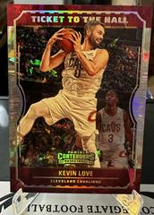 Kevin Love [Cracked Ice] #25 Basketball Cards 2022 Panini Contenders Ticket to the Hall Prices