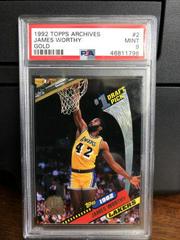 James Worthy [Gold] Basketball Cards 1992 Topps Archives Prices