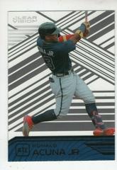 Ronald Acuna Jr. #6 Baseball Cards 2021 Panini Chronicles Clear Vision Prices