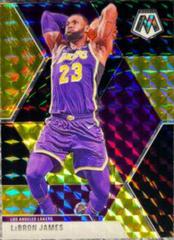 LeBron James [Black Gold Choice] Basketball Cards 2019 Panini Mosaic Prices
