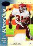 Priest Holmes [Mirror Blue Jersey] Football Cards 2002 Leaf Certified Prices