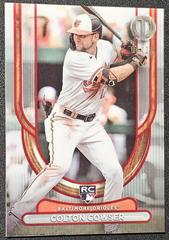 Colton Cowser [Red] #91 Baseball Cards 2024 Topps Tribute Prices