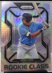 Josh Lowe [Silver Prizm] Baseball Cards 2022 Panini Prizm Rookie Class Prices