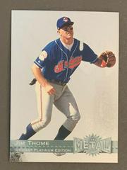 Jim Thome Baseball Cards 1996 Metal Universe Prices