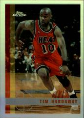 Tim Hardaway [Refractor] Basketball Cards 1997 Topps Chrome Prices