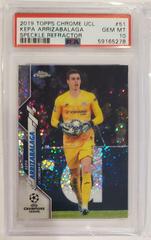 Kepa Arrizabalaga [Speckle Refractor] Soccer Cards 2019 Topps Chrome UEFA Champions League Prices
