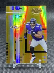 Ray Lewis [Mirror Gold] #11 Football Cards 2005 Leaf Certified Materials Prices