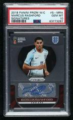 Marcus Rashford #S-MR Soccer Cards 2018 Panini Prizm World Cup Signatures Prices