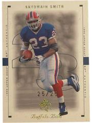 Antowain Smith [Excitement Gold] Football Cards 1999 SP Authentic Prices