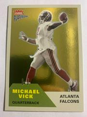 Michael Vick Football Cards 2002 Fleer Platinum Prices