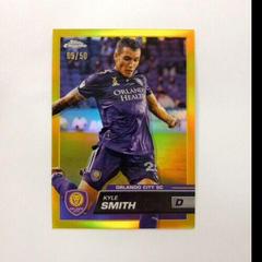 Kyle Smith [Gold] #104 Soccer Cards 2023 Topps MLS Prices
