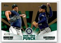 Robbie Ray, Luis Castillo [Gold] #12P-24 Baseball Cards 2023 Topps One Two Punch Prices