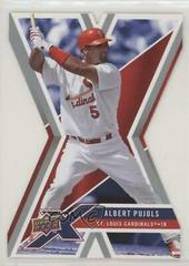 Albert Pujols [Die Cut] #91 Baseball Cards 2008 Upper Deck X Prices