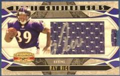 Ray Rice [Jersey Autograph] #232 Football Cards 2008 Panini Donruss Gridiron Gear Prices