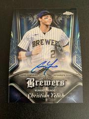 Christian Yelich Baseball Cards 2022 Topps Chrome Pinstriped Autographs Prices