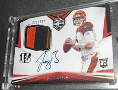 Joe Burrow [Patch Autograph] #101 Football Cards 2020 Panini Limited Prices