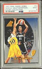 Teresa Weatherspoon [Court Collection] #63 Basketball Cards 1997 Pinnacle Inside WNBA Prices