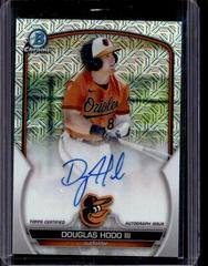 Douglas Hodo III Baseball Cards 2023 Bowman Chrome Prospect Mega Box Autographs Prices