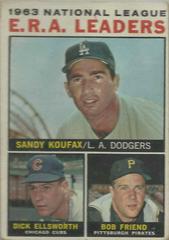 Sandy Koufax #1 Baseball Cards 1964 Topps Prices