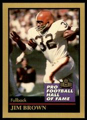 Jim Brown #17 Football Cards 1991 Enor Pro HOF Prices