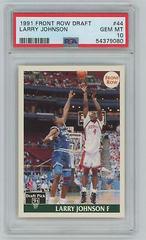 Larry Johnson #44 Basketball Cards 1991 Front Row Prices