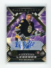 Ray Bourque [Purple Relic Autograph] #BDL-RB Hockey Cards 2022 Upper Deck Black Diamond Legends Prices
