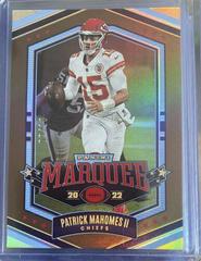 Patrick Mahomes II [Gold] Football Cards 2022 Panini Chronicles Marquee Prices