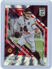 Taylor Heinicke [Aspirations Shimmer] Football Cards 2021 Panini Donruss Elite Prices