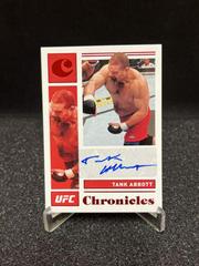 Tank Abbott [Red] Ufc Cards 2021 Panini Chronicles UFC Signatures Prices