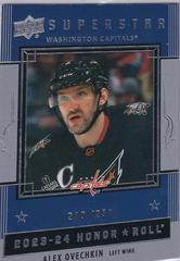 Alex Ovechkin [Silver Rainbow] #HR-14 Hockey Cards 2023 Upper Deck Honor Roll Prices