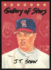 J.T. Snow Baseball Cards 1993 Panini Donruss Triple Play Gallery of Stars Prices