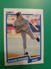 Fernando Valenzuela Baseball Cards 1990 Fleer Prices