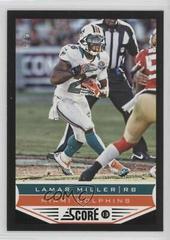 Lamar Miller [End Zone] #111 Football Cards 2013 Panini Score Prices